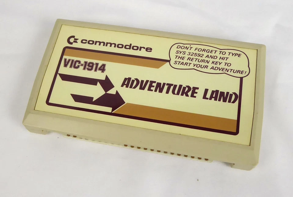 Commodore VC 20 VIC 20 -- ADVENTURE LAND - Modul VIC-20 VC-20 - Bild 1 von 1