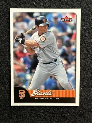 Béisbol Fleer Pedro Feliz #67 2007 cantidad Gigantes de San Francisco Foto 1 de 2