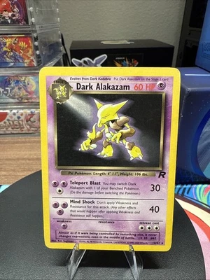 Dark Alakazam 18/82 Team Rocket Regular - MP - Image 1 of 4