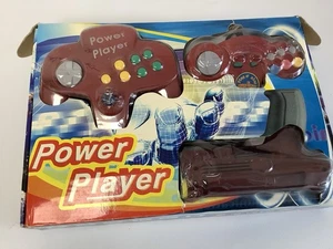 Vintage Power Player Super Joystick & Light Gun Controllers - Retro TV Game - Picture 1 of 6