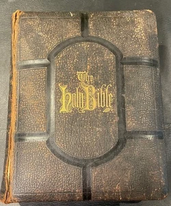 Antike selbstaussprechende Bibel 1903 A.J. Holman alt & neu Test illustriert - Bild 1 von 10