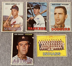 1967 LOTTO NUMERO ALTO (5) NON MALE MA TUTTE LE CARTE HANNO SCRITTA 551 601 539 544 582 - Foto 1 di 2