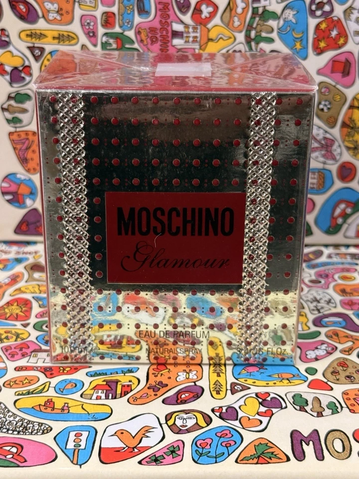 Moschino Glamour 3,4 fl oz/100 ml Eau de Parfum spray feminino DESCONTINUADO - Imagem 1 de 4