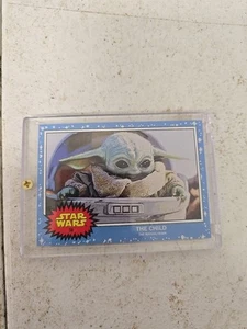 2019 Topps Living Set Star Wars The Child #58 Grogu Baby Yoda Mandalorian NM - Picture 1 of 2