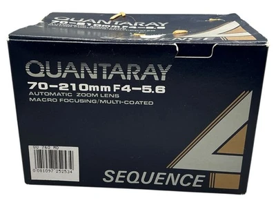 Quantaray 70-210mm F4-5.6 Macro Zoom Lens For Minolta Camera - Image 1 of 4