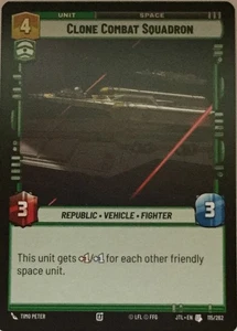 Escuadrón de Combate Clon Regular - 115/262, Star Wars Ilimitado Salto a Velocidad de la Luz - Imagen 1 de 1