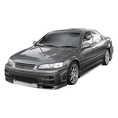 For Toyota Camry 97-01 Evo 4 Style Fiberglass Side Skirt Rocker Panels Unpainted Foto 1 de 4