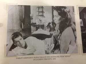 RIPRODUZIONE FOTO ALINARI GRANGER VALLI FILM SENSO VISCONTI 9X12 CM 1954 (6)  - Imagen 1 de 1