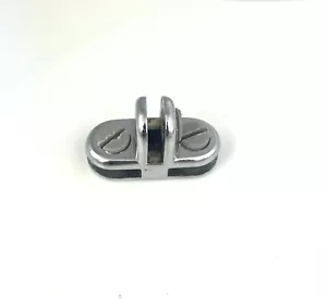 10 Pcs Chrome 3 Way Glass Cube Connector Clip 3/16" Tempered Glass Shelf Clips - Picture 1 of 3