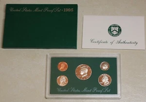 United States Proof Set 1995 con scatola originale e certificato di autenticità - Ottime condizioni! - Foto 1 di 2