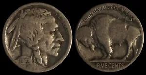 1923 S Buffalo Nickle Lower Grade Key Date US Type Coin Black Diamond Obsolete - Picture 1 of 3
