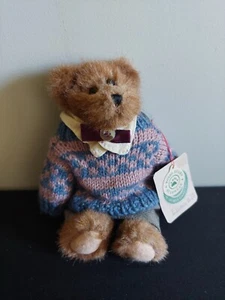 Boyds Bears Edmund T. Bear Bearware collectibles 1990-1999 Blue Sweater  - Picture 1 of 10