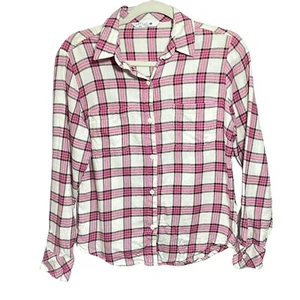 Lee Riders Women's Button Up Shirt Size S Plaid Cotton Multi Color Long Sleeve - Picture 1 of 6