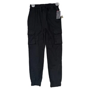 TRUTH SUBSTANCE boys size 8 (s) stretch pull on black pants with pockets NWT - Picture 1 of 10
