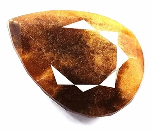 356 KARAT NATURGELB BERYLL BRASILIEN EGL ZERTIFIZIERTE BIRNENFORM LOSER EDELSTEIN - Bild 1 von 8
