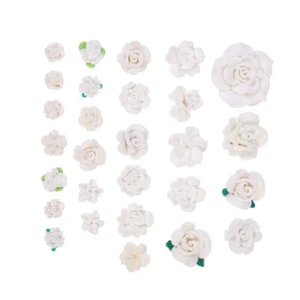 28 Pcs Soft Ceramic Flowers Ornaments Cell Phone Charms Decoration - Zdjęcie 1 z 12