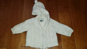 Kinder Place Baumwoll Pullover Zip-Jacke 6-9M mit Oberteil Knoten - Bild 1 von 1