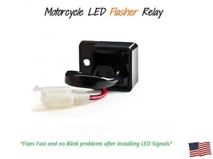 LED Turn Signal Flash Rate Relay CBR KTM YZF R1 R6 FZ-07 FZ-09 MT-10 - Picture 1 of 6
