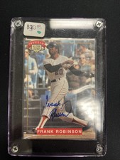 1994 94 Nabisco All-Star Legends Frank Robinson Auto Signed Orioles