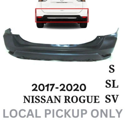 New Fits 2017-2020 Nissan Rogue Rear Bumper Cover 85022 6FL0H Local Pickup - Изображение 1 из 4