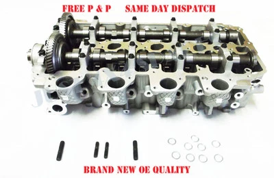 Construit Moteur Culasse pour Mitsubishi L200 Pick Up B40 2.5DID 4D56U 12/2005+ - Bild 1 von 3