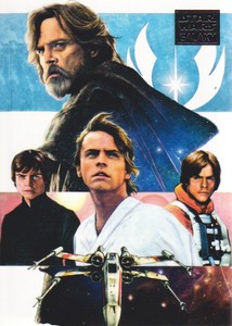 2018 Star Wars Galaxy Trading Card #1 The Skywalker Saga: Luke