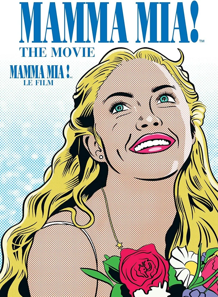 Mamma Mia (DVD, 2008) Película Arte Pop Bilingüe  Foto 1 de 1