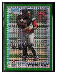 2010 Bowman Chrome Pros Green X-Fractor #BCP163 Rossmel Perez