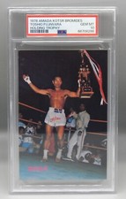 1978 Amada TOSHIO FUJIWARA vintage KOTSR bromide card PSA 10 kick boxing POP 1 !