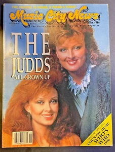 Music City News Magazine November 1989 The Judds - Picture 1 of 6