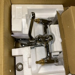 Rubinetto Telefono Inglese Signature Hardware Montaggio a Parete con Accoppiatori Cromato - Foto 1 di 7