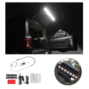 Tailgate Glass Lift Gate LED Light Strip for Jeep Wrangler TJ JK JL 1997-2020 - Picture 1 of 10
