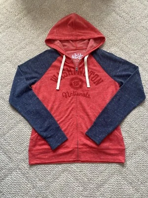 Medium Washington Nationals MLB Touch by Alyssa Milano full-zip hooded jacket - Image 1 of 3