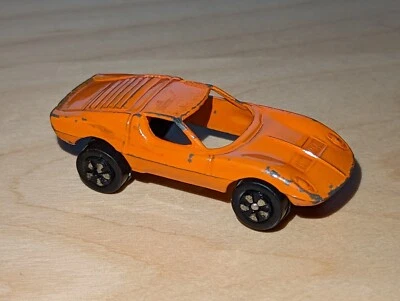 Playart 7353-2 Lamborghini Miura Economy Die Cast Model Car Orange - Image 1 of 4