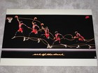 NIKE BASKETBALL POSTER - MICHAEL JORDAN " ART OF THE DUNK " 1992 NBA in MINT