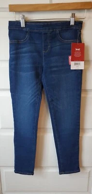 Leggings de mezclilla Levi's Girls talla 10 negro regular Foto 1 de 4