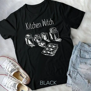 Divertida Camiseta Herbolaria Cocina Bruja Halloween Cocina Regalo Unisex - Imagen 1 de 11
