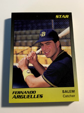 FERNANDO ARGUELLES 1989 Star Salem Buccaneers PWE SHIP