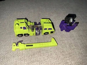 Transformers Constructicon Devastator Head G1 Vintage Parts or Repair No Weapon - Picture 1 of 13