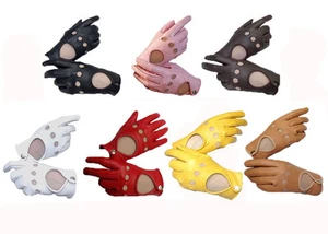Weiche Echtleder Damen Fahrhandschuhe  - Bild 1 von 27