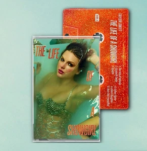 Taylor Swift - The Life of a Showgirl Cassette PRESALE Orange Glitter Confirmed - Picture 1 of 1