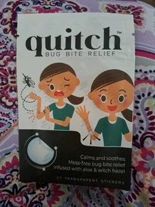 Quitch Bug Bite Itch Relief Patch For Kids.  27 Count - Picture 1 of 2