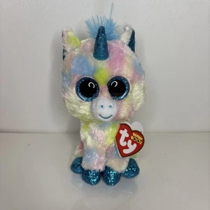 Ty Beanie Boos BLITZ unicorn - MEDIUM 6”INCH NWMT - Imagen 1 de 9