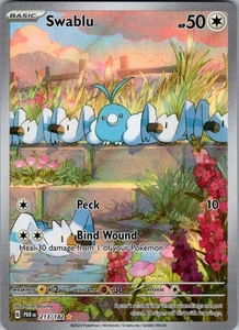 Swablu Illustration Rare SV04: Paradox Rift 213/182 NM - Picture 1 of 1