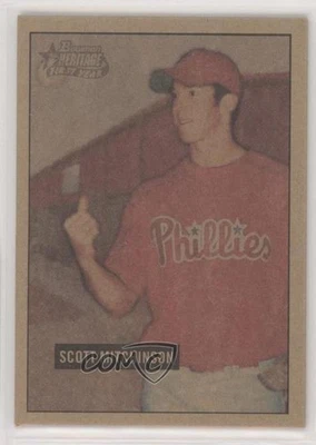 2005 Bowman Heritage Mahogany Scott Mitchinson #272 Rookie RC - Image 1 of 2