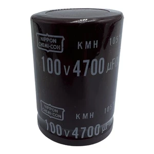 Japan Nippon ChemiCon 4700uF 100V 100V4700uF 35x50mm Snap-in Capacitor - Picture 1 of 2