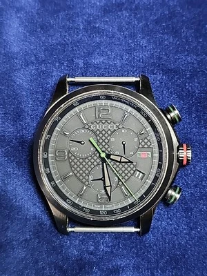 Gucci G-Timeless Chronograph Black PVD Mens Watch - image 1 of 4