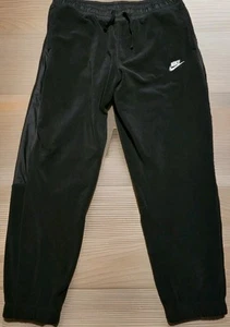 Nike Polar Fleece Hose Herren XL Jogginghose schwarz Sportswear Kordelzug 929126-010 - Bild 1 von 9