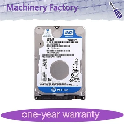 Western Digital 5400RPM 320GB  WD3200LPVX SATA 2.5" Laptop HDD Hard Disk Drive - Image 1 of 3