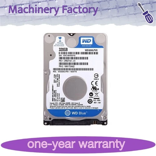 Western Digital 5400RPM 320GB  WD3200LPVX SATA 2.5" Laptop HDD Hard Disk Drive - Image 1 of 3